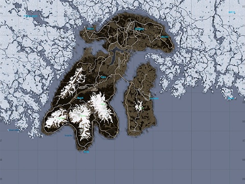 Карта Намальск