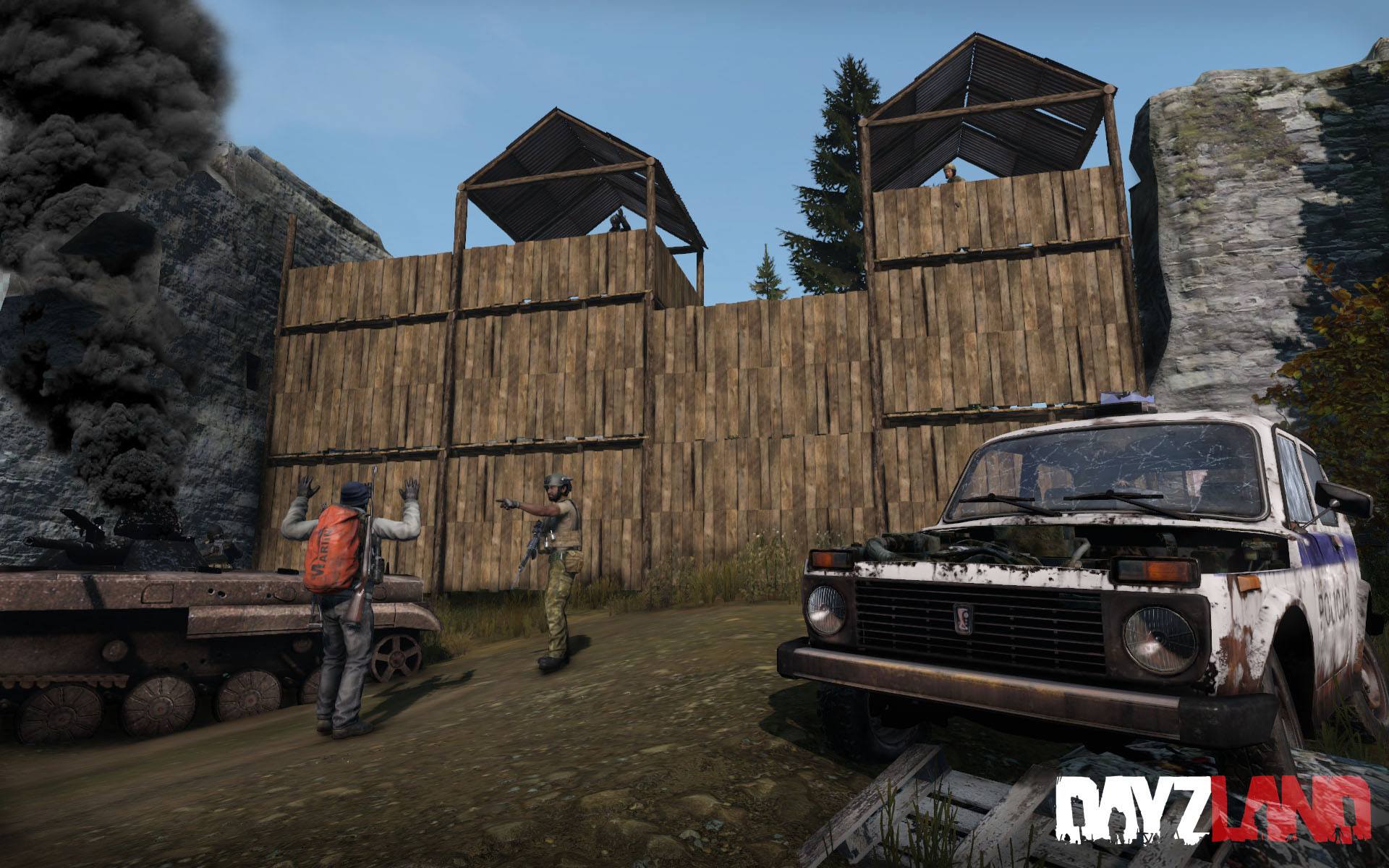 Строительство базы в DayZ