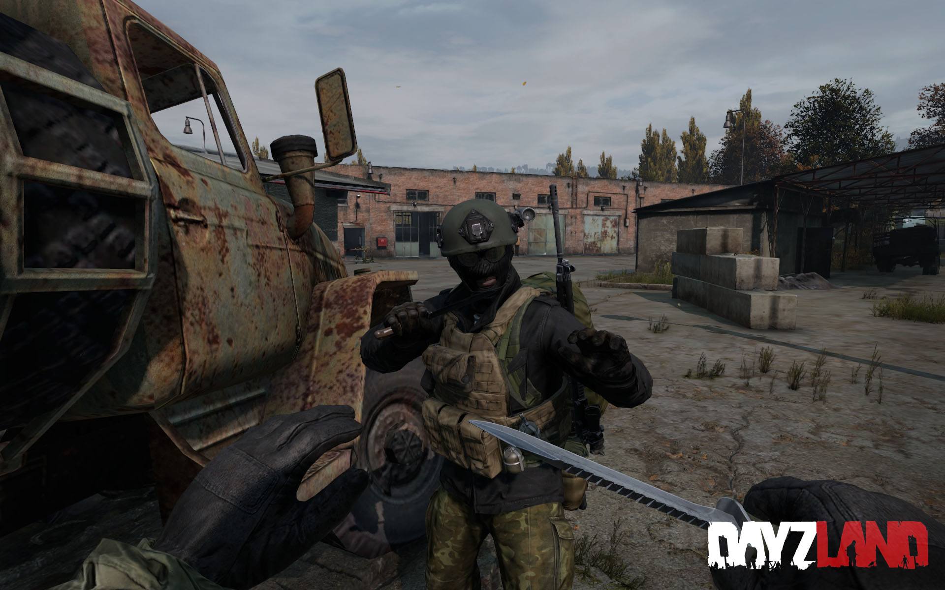 Ближний бой в DayZ