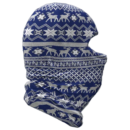 Лыжная маска, Синий