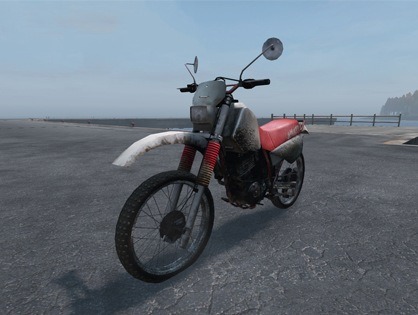 Мотоцикл в DayZ Standalone 1.09 (Expansion mod)