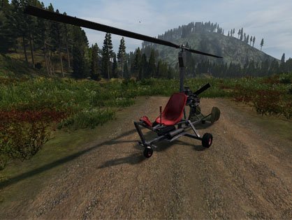 GyroHelicopter на сервере 3: DeerIsle HARD PVE