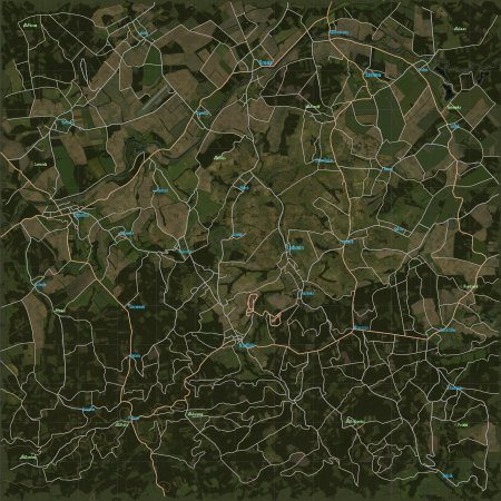 Карта Ливонии DayZ