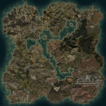 Карта Alteria DayZ