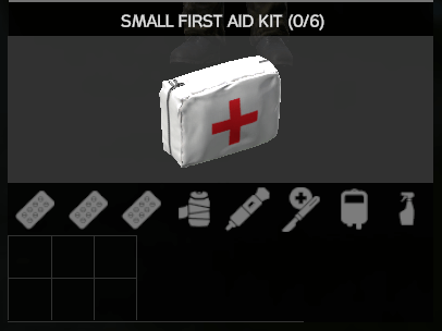 Небольшая аптечка первой помощи (белая)