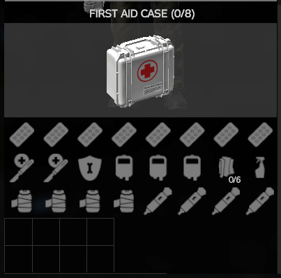 Аптечка первой помощи (белая)