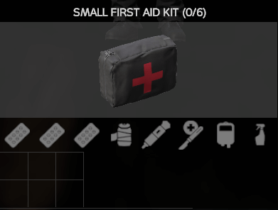 Небольшая аптечка первой помощи (черная)