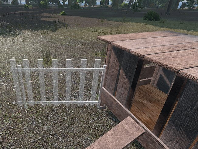 Ограждение курятника