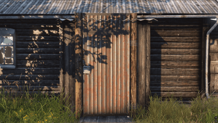 Узкая дверь (металл)