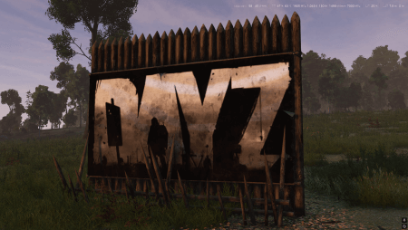 Стена из частокола