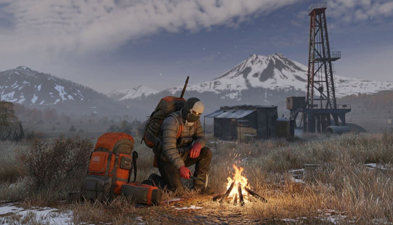 Обновление DayZ 1.26 Frostline выживание на зимней карте Сахал в 2026 году