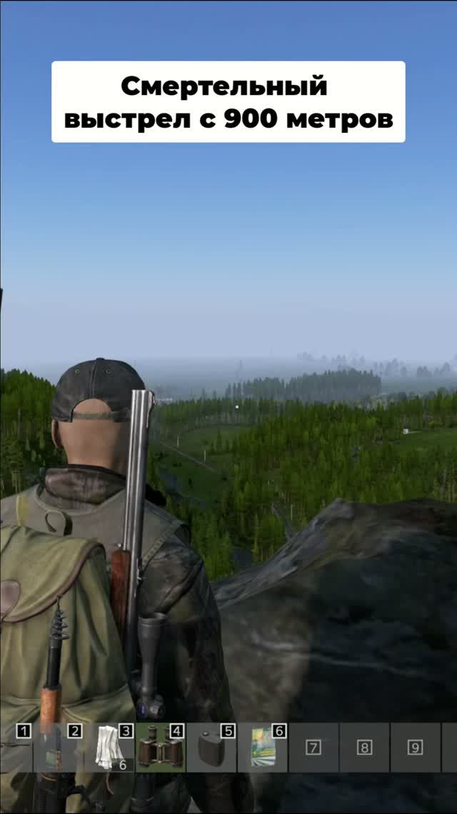 Смертельный выстрел с 900 метров DayZ